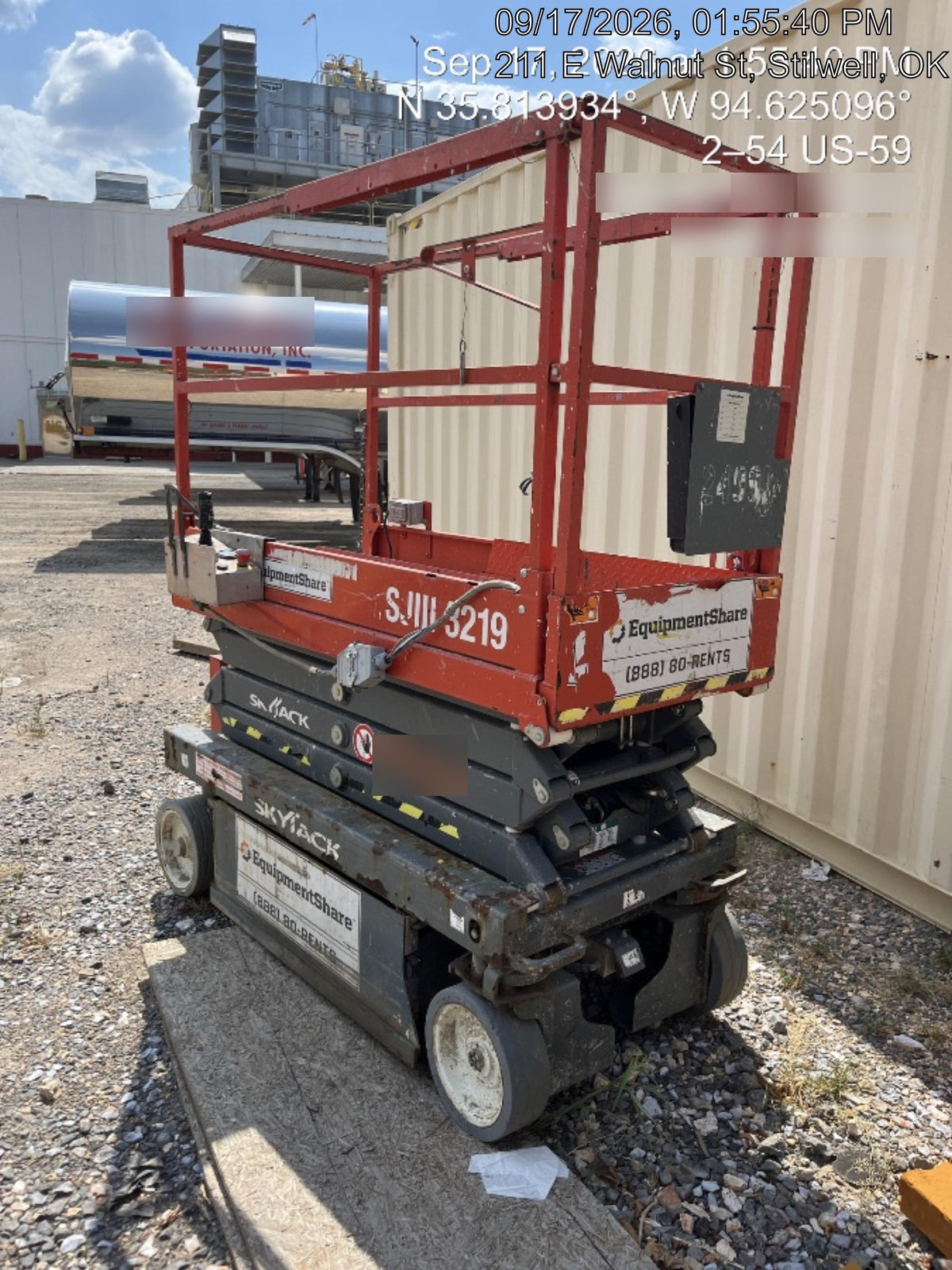 2019 Skyjack SJIII-3219 Skyjack SJIII3219 Standard w/Trojan Batteries