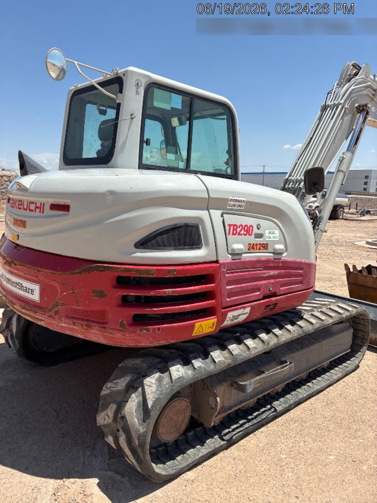 2022 TAKEUCHI TB290-CR