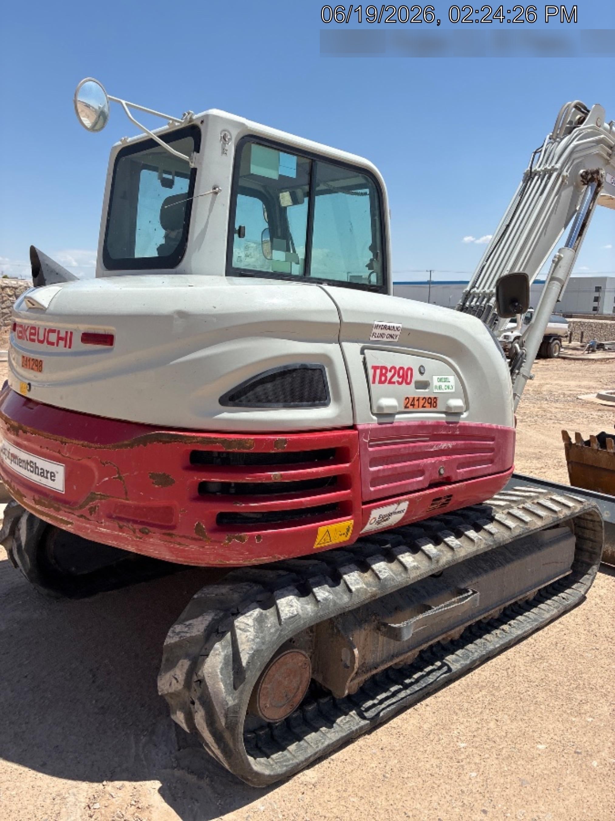 2022 TAKEUCHI TB290-CR