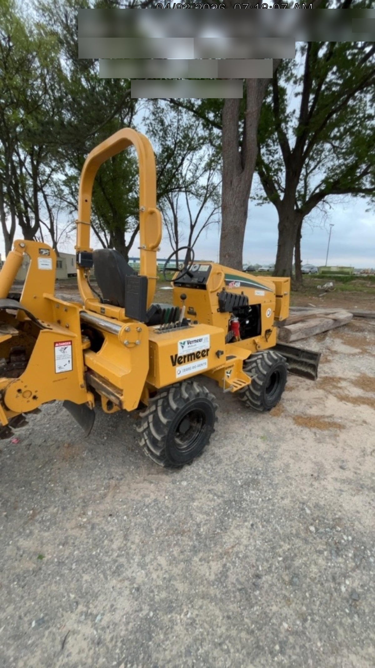 2023 VERMEER RTX450