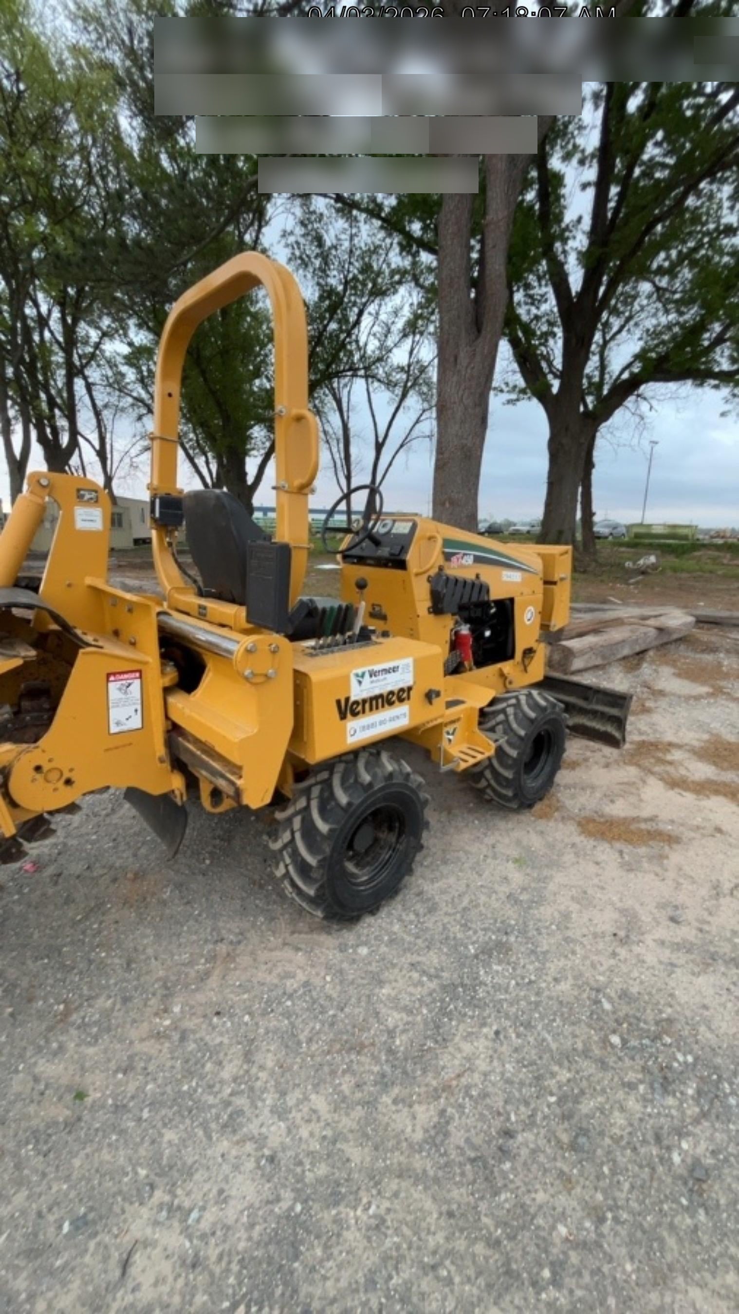 2023 VERMEER RTX450
