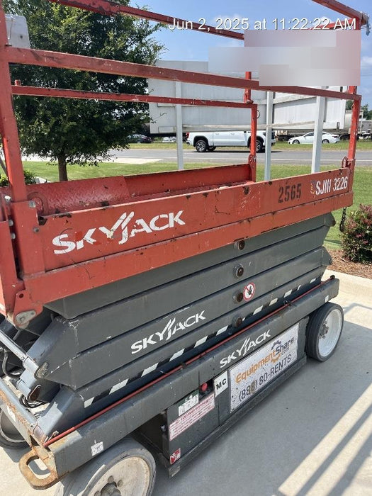 2016 Skyjack SJIII-3226 Standard Options