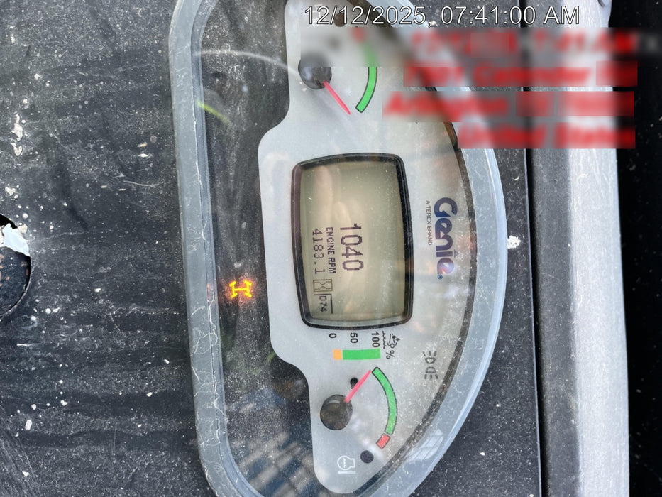 2017 Genie GTH-844 Genie GTH-844, Solid Tires, 60" carriage/forks, Open ROPS, Work Lights