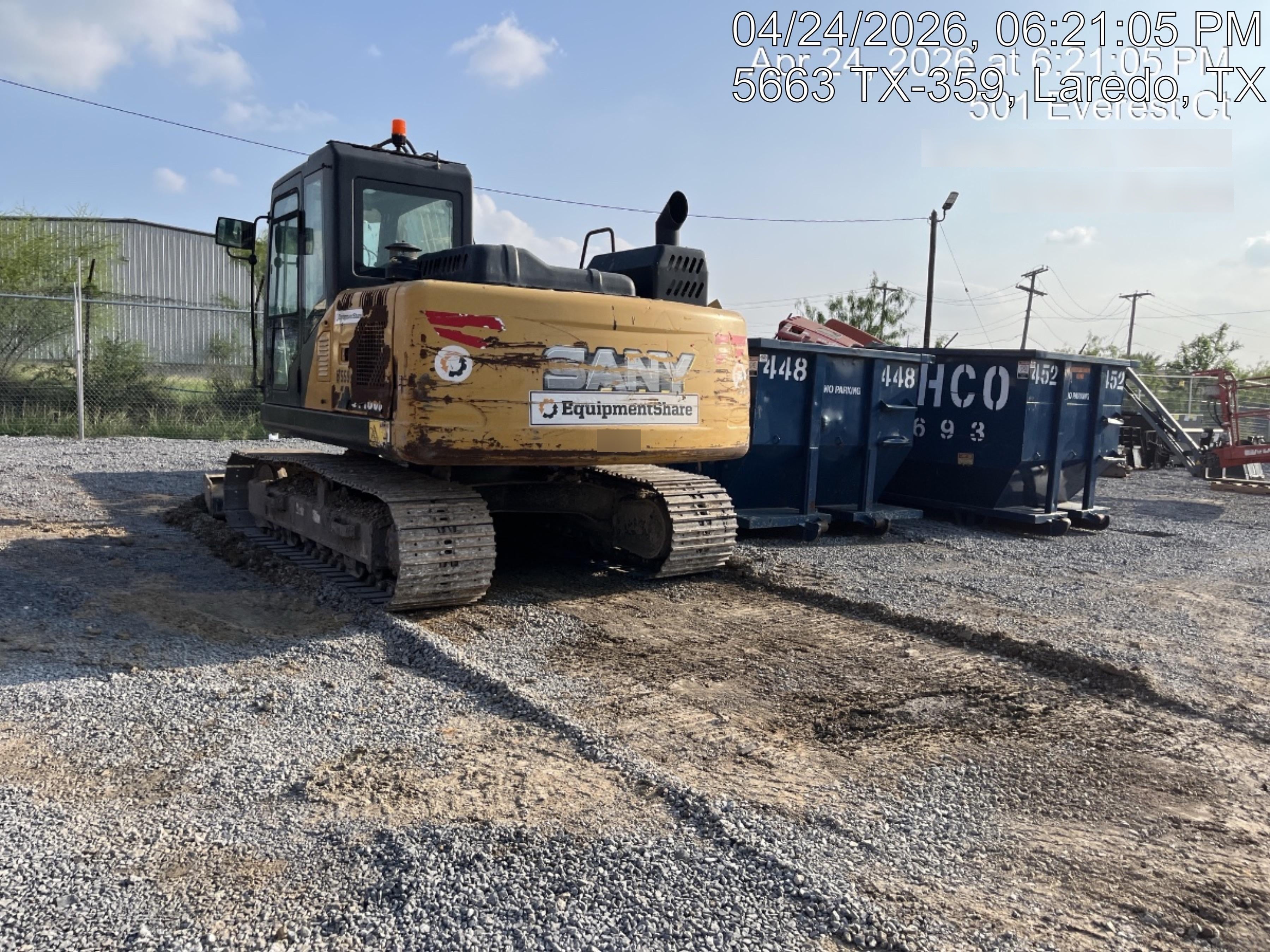 2018 SANY SY135C