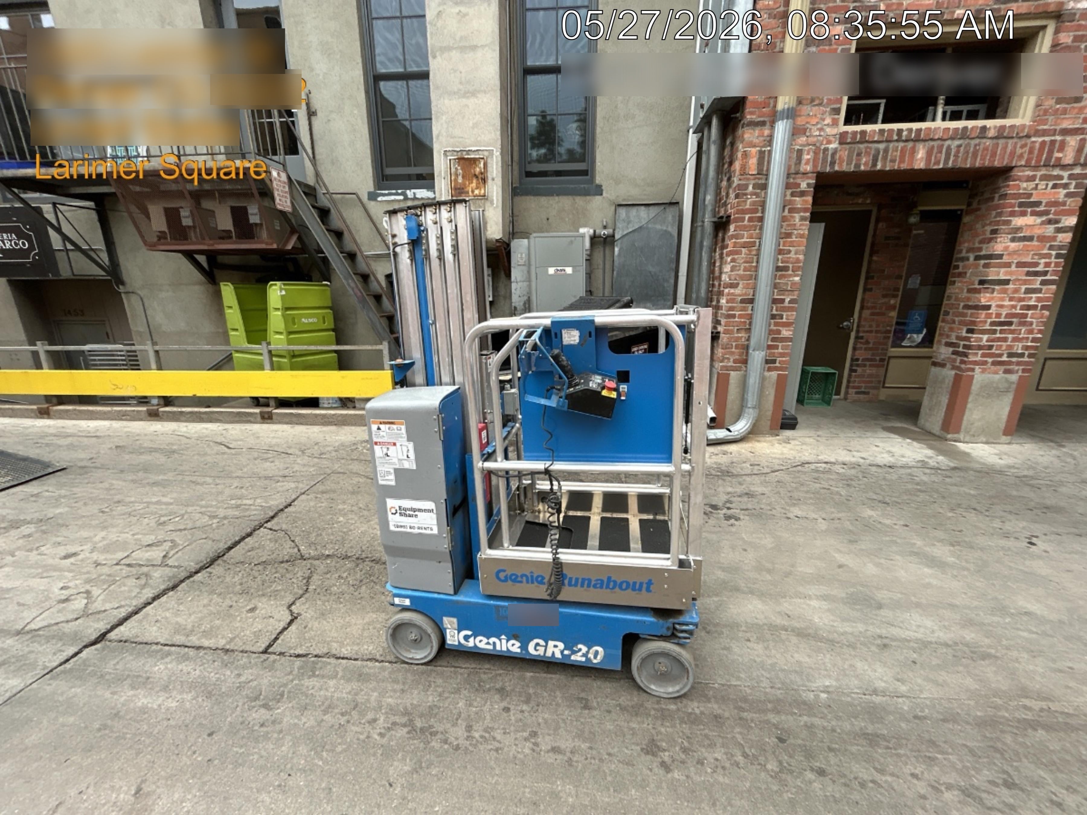 2019 GENIE GR-20
