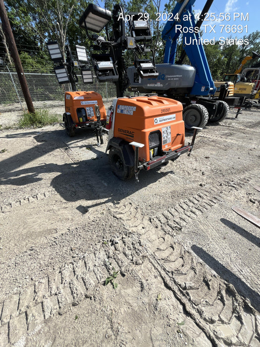 2024 Generac MLT2 Diesel, Flex Switch 120V Input, Powerzone Controller, 
(4) 320W LED Lights, 4kW Generator, 39.9 Gal Fuel Tank, 2" Ball, T3