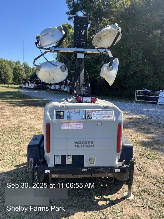 2019 Wacker Neuson LTV6L-MH Wacker Neuson LTV6L Mobile Light Tower w/Fuel Level Sensor Installed