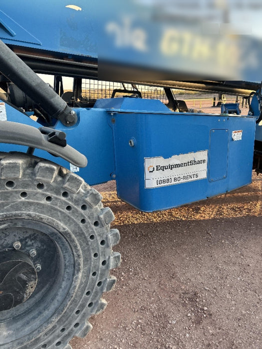 2018 Genie GTH-1056 GTH-1056 w/Open ROPS, Solid Tires, Work Lights, 60" carriage/forks, cab mesh, beacon