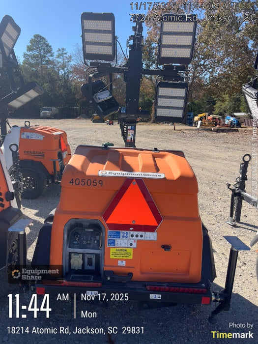 2024 Generac MLT6SKDS-STD4 ELEC WINCH Diesel, Electric Winch Mast, Powerzone Controller, (4) 320W LED Lights, 4kW Generator, 39.9 Gal Fuel Tank, 2" Ball, T3