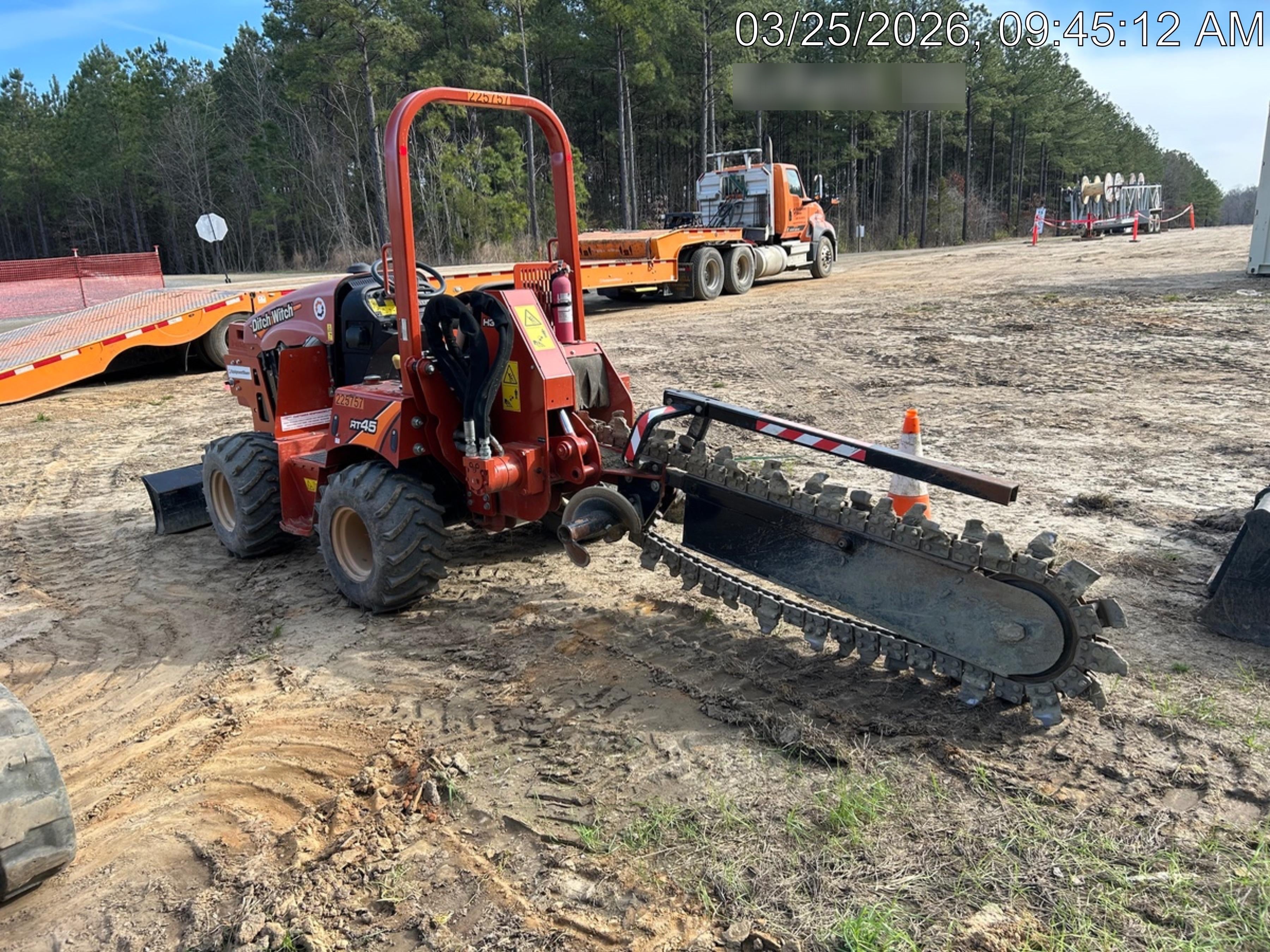 2022 DITCH WITCH RT45A