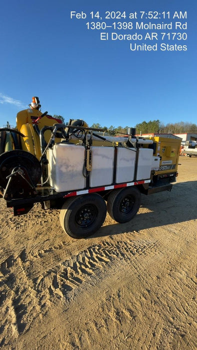 2023 Vac-Tron LP573XDT T4 Koehler Diesel Engine, 500 Gallon Debris Tank, x2 100 Gallon Water Tanks