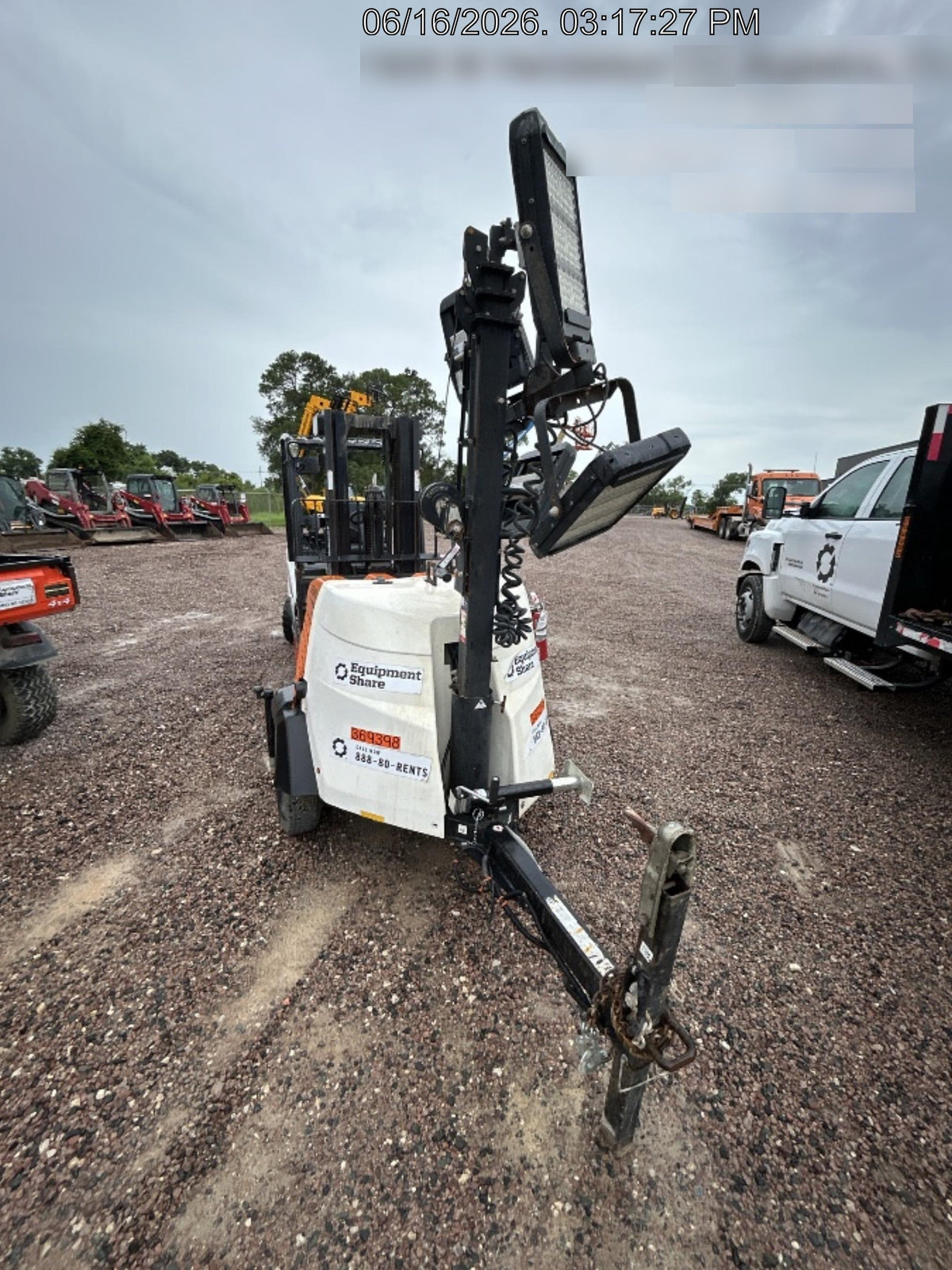 2023 Generac MLT2 Diesel, Flex Switch 120V Input, Powerzone Controller, 
(4) 320W LED Lights, 4kW Generator, 39.9 Gal Fuel Tank, 2" Ball, T3
