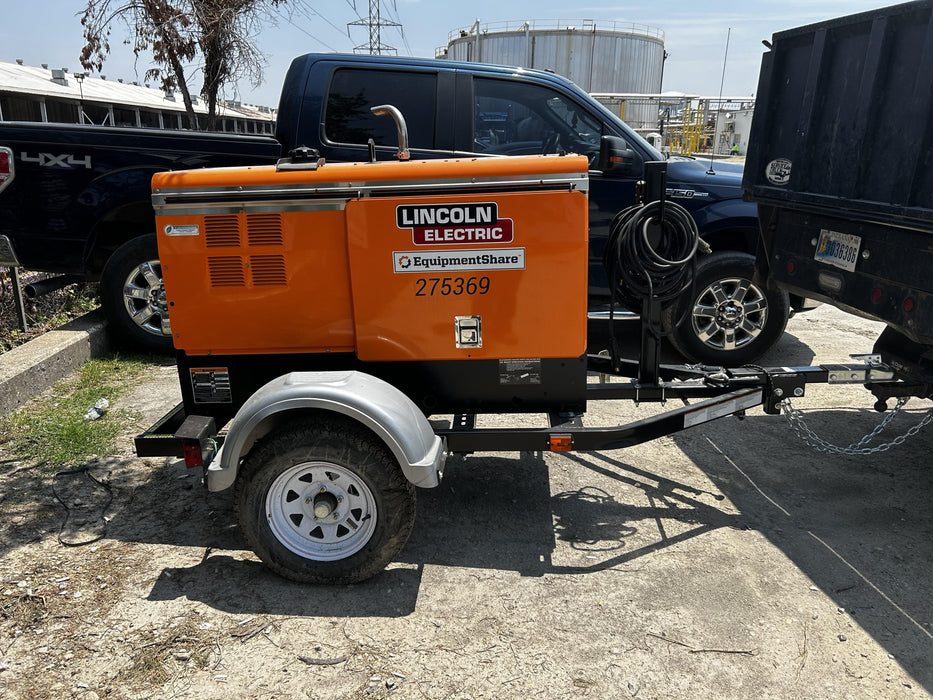 2022 Lincoln Electric LE400 Kubota V1505, Trlr, Cable Rack, Light Kit, ES Decals, T3