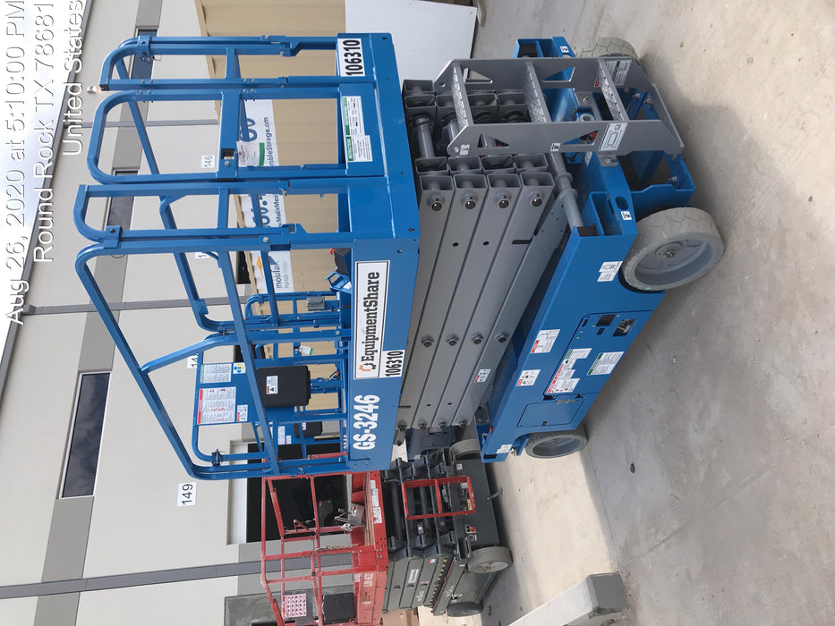 2020 Genie GS-3246 Standard, Folding full height swing gate