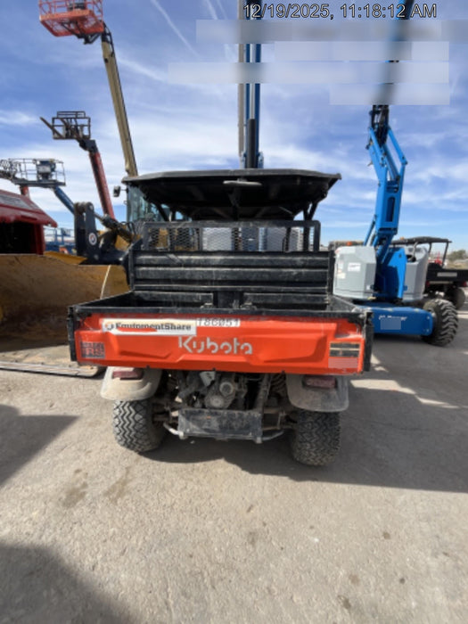 Kubota RTV-X1140W-H Plastic Canopy, Windshield Acrylic Clear, LED Strobe Light, Wire Harness Kit, Back up Alarm