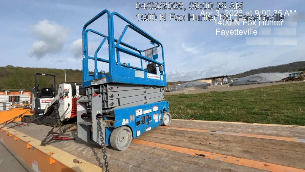 2019 Genie GS-1930 Fixed Rails with Chain Entry