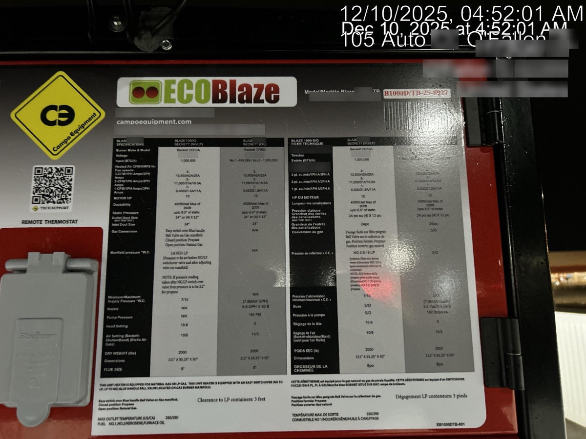 2025 CAMPO EB1000CT