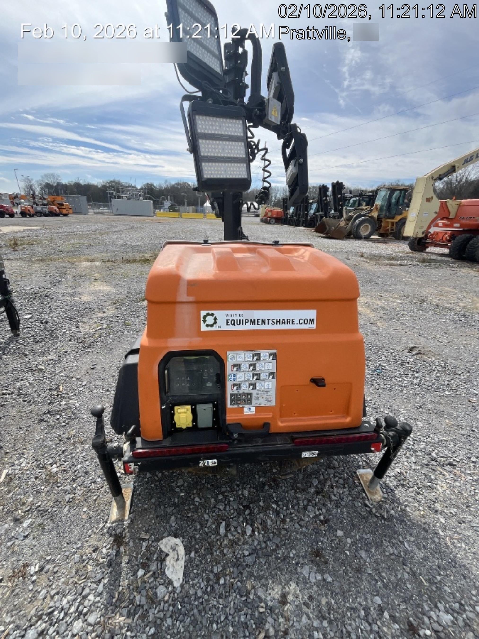 2023 Generac MLT2 Diesel, Flex Switch 120V Input, Powerzone Controller, (4) 320W LED Lights, 4kW Generator, 39.9 Gal Fuel Tank, 2" Ball, T3