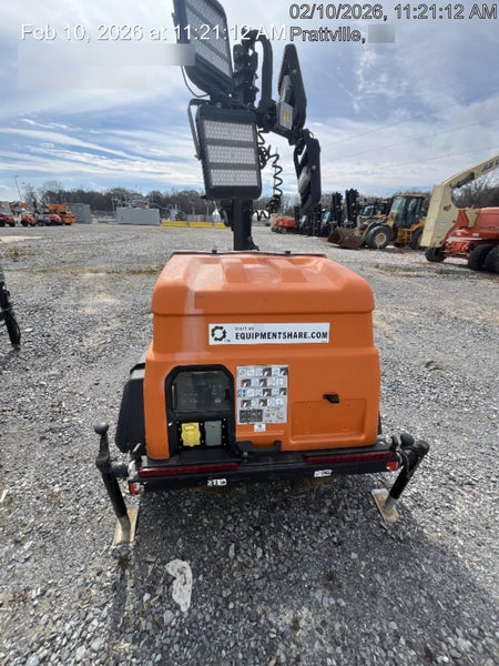 2023 Generac MLT2 Diesel, Flex Switch 120V Input, Powerzone Controller, (4) 320W LED Lights, 4kW Generator, 39.9 Gal Fuel Tank, 2" Ball, T3