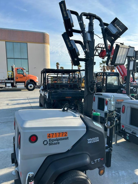 2024 Wacker Neuson LTT4 Diesel, Kohler KDW702, Deep Sea Controller, Auto Start, LED 320W, Bypass Outlet, T3