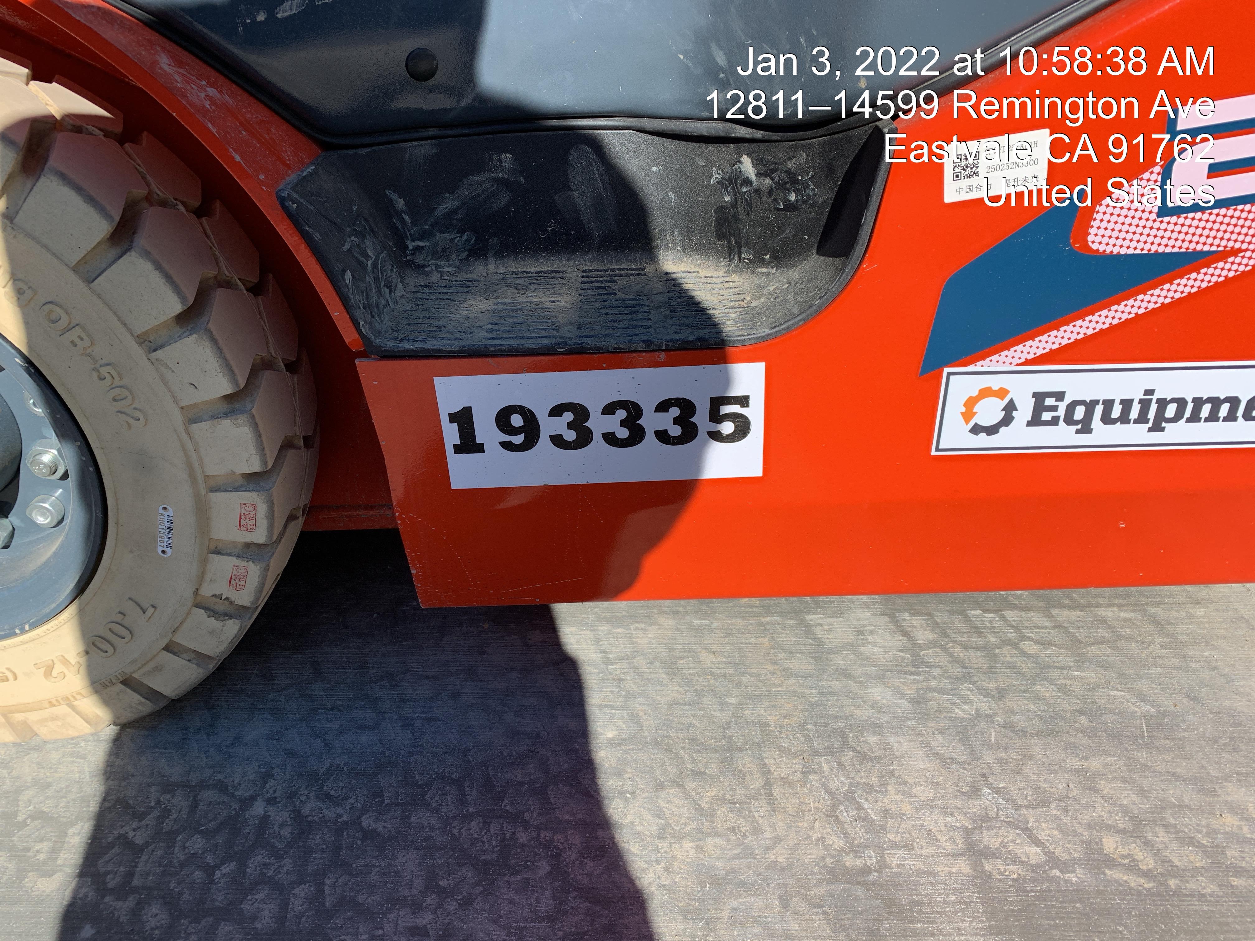 2021 HELI CPQYD25-KU1H