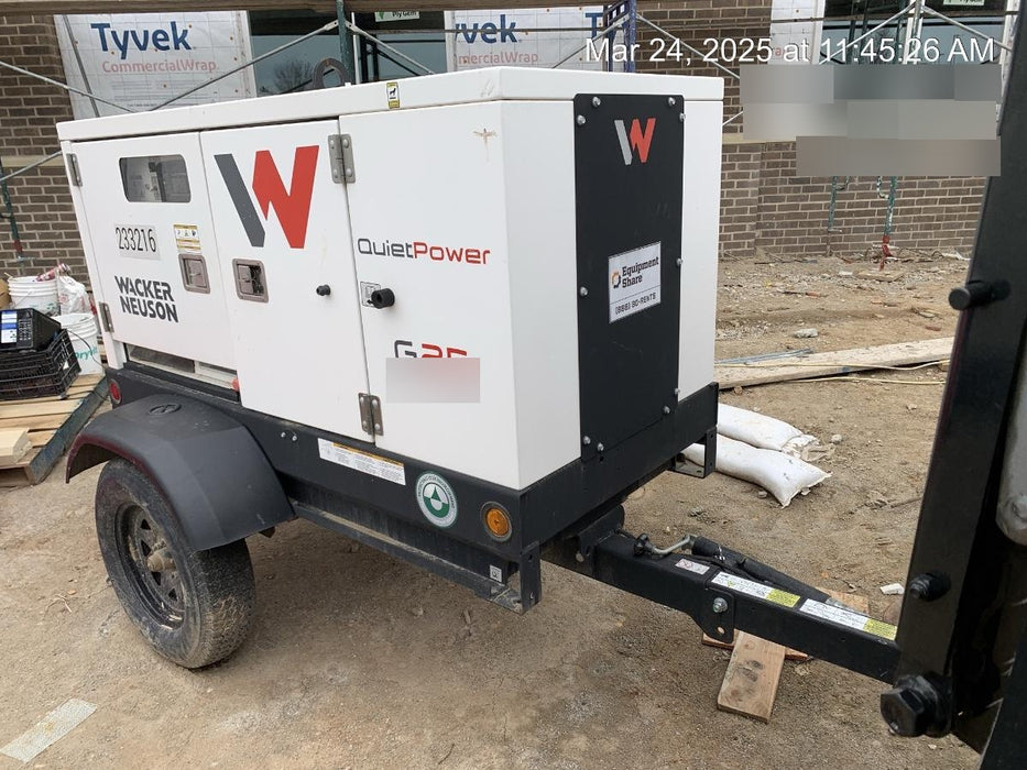 2022 WACKER NEUSON G25