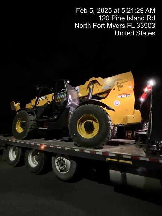 2022 JCB 510-56 74Hp Dsl, Canopy, Sld Tires, LED WL, Bcn, L Hook, EST