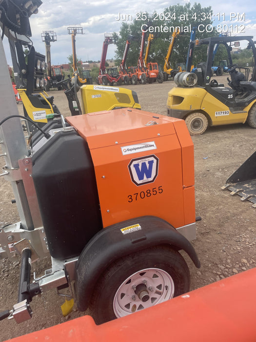 2023 Wanco WLTT-4MM4K Diesel, Deep Sea Controller, Shore Power Plug, Auto Start, (4) 350W LED Floodlights, 4kW Generator, 60 Gal Fuel Tank, 2" Ball, T3