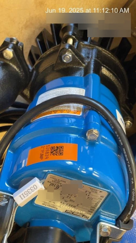 2021 XYLEM 2" Sub Pump