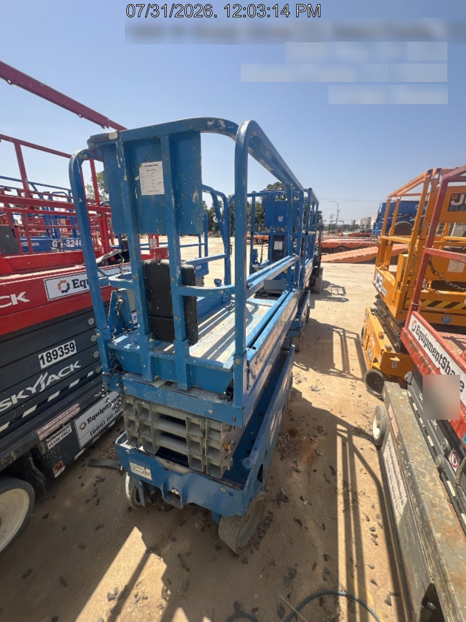 2019 Genie GS-1930 Fixed Rails with Chain Entry