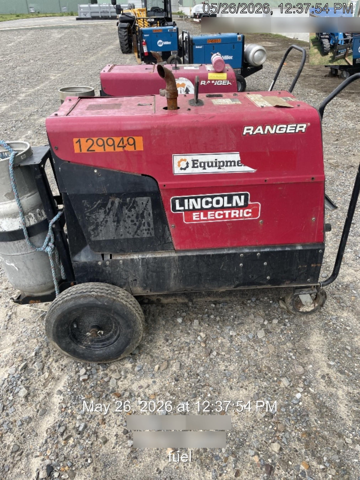 2021 LINCOLN ELECTRIC Ranger 305 LPG