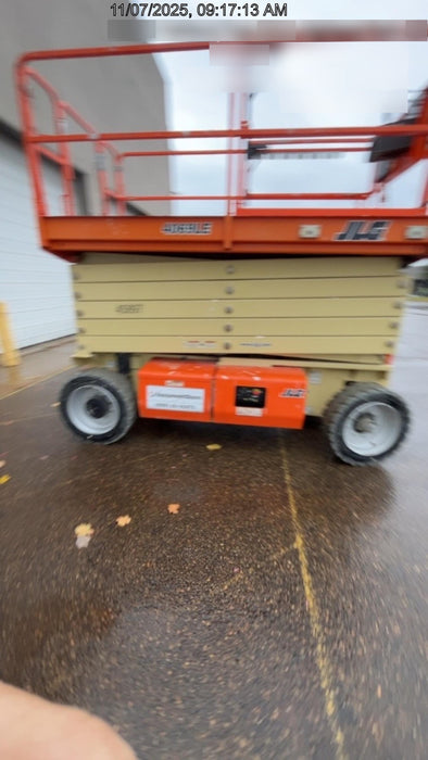 2019 JLG 4069LE Solid Non Marking Tires, Rotating Beacon