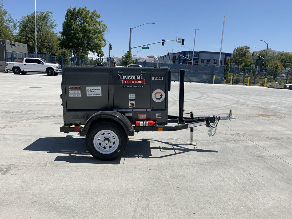 2021 Lincoln Electric Dual Maverick 200/200X Ready Pak 3 (includes trailer, cable rack, fender light kit)
