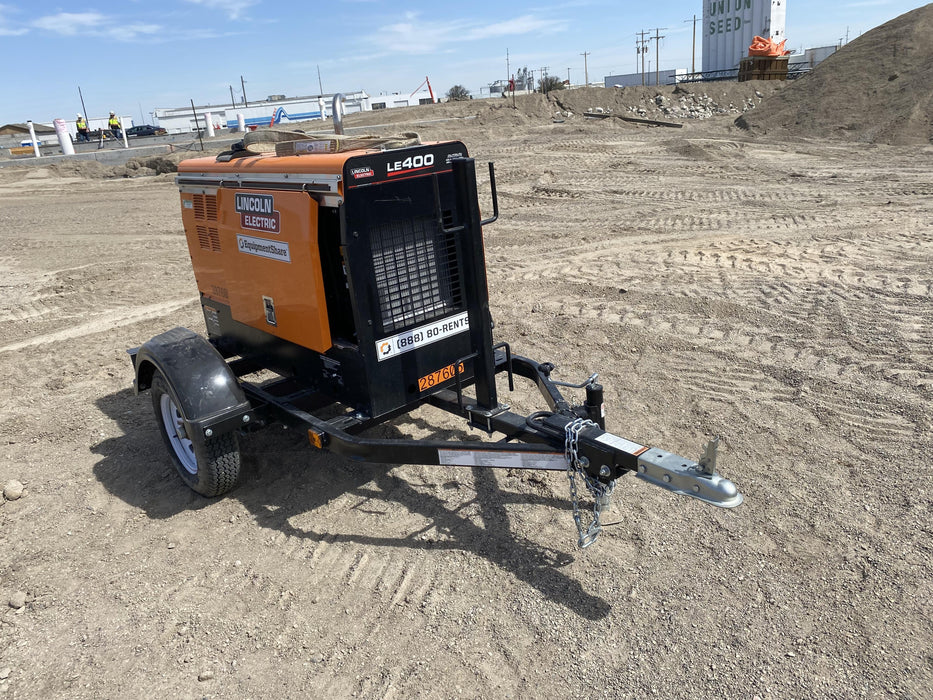 2023 Lincoln Electric LE400 Kubota V1505, Trlr, Cable Rack, Light Kit, ES Decals, T3