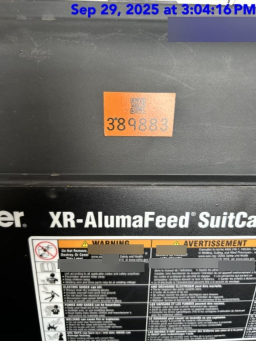 2023 MILLER ELECTRIC XR-AlumaFeed