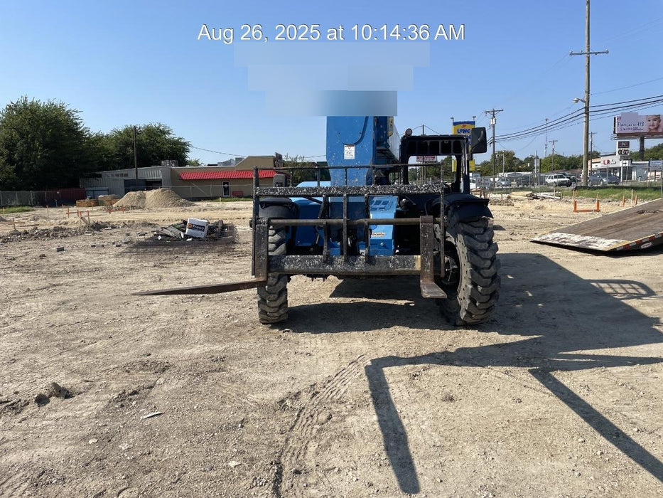 2018 Genie GTH-844 GTH-844 w/Open ROPS, Solid Tires, beacon/work lights, 60" carriage/forks