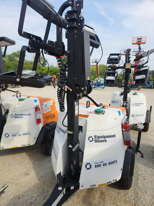 2024 Generac MLT2 Diesel, Flex Switch 120V Input, Powerzone Controller, 
(4) 320W LED Lights, 4kW Generator, 39.9 Gal Fuel Tank, 2" Ball, T3