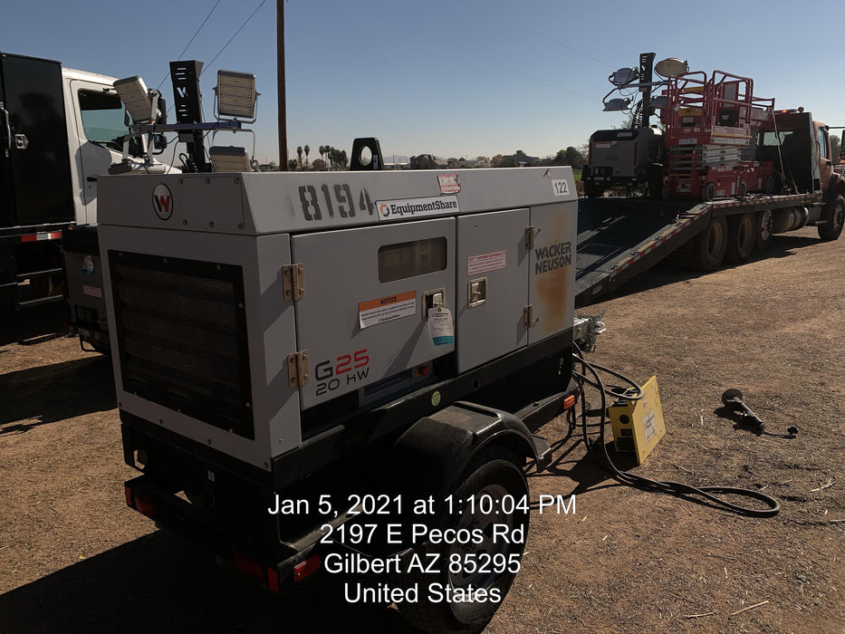 2020 WACKER NEUSON G25