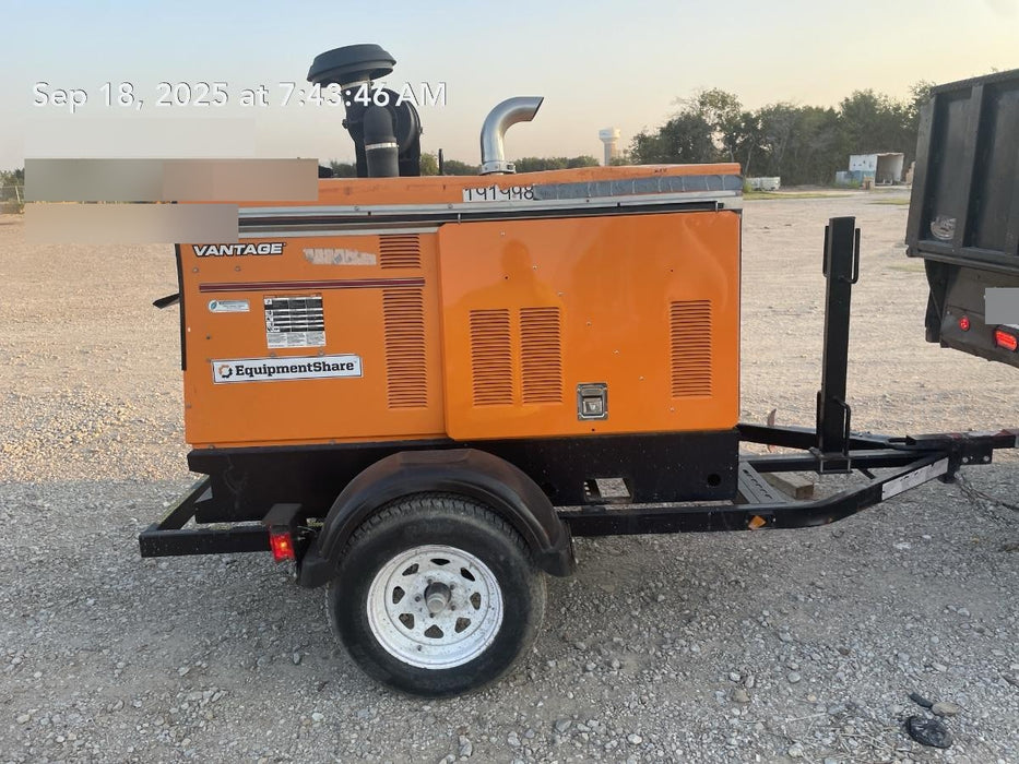 2021 Lincoln Electric Vantage 549X Ready Pak 3, ORANGE (includes trailer, cable rack, fender light kit)