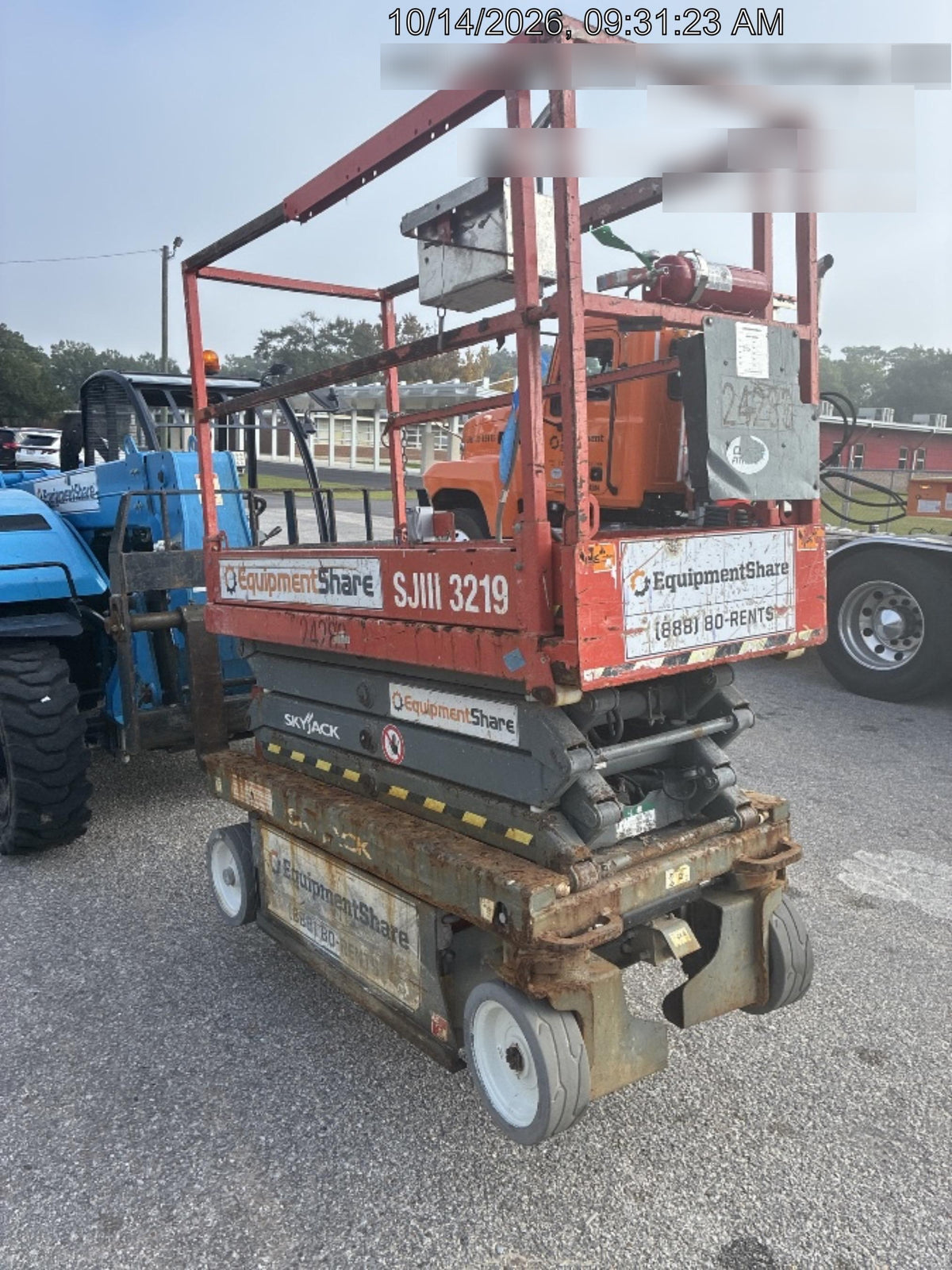 2019 Skyjack SJIII-3219 Skyjack SJIII3219 Standard w/Trojan Batteries