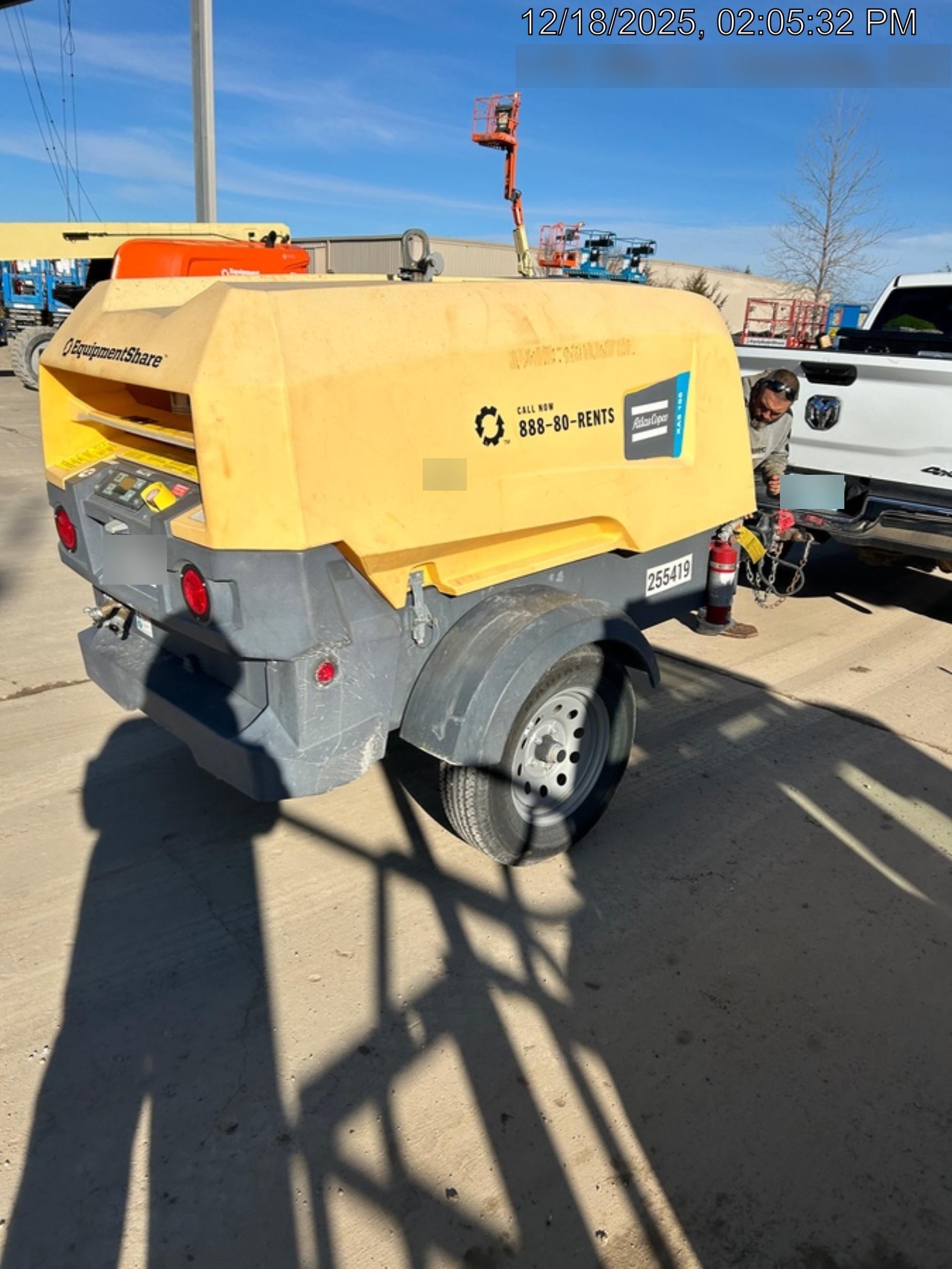 2022 ATLAS COPCO XAS188 CWK