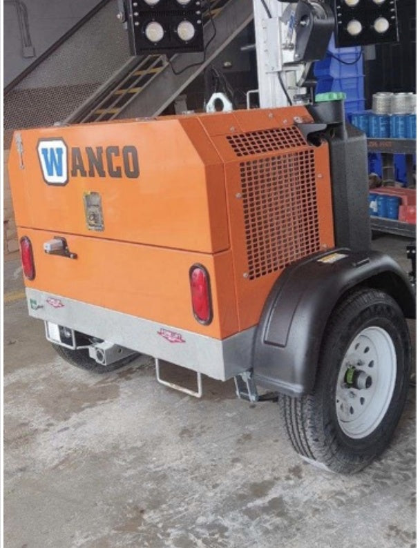 2023 Wanco WLTT-4MM4K Diesel, Deep Sea Controller, Shore Power Plug, Auto Start, (4) 350W LED Floodlights, 4kW Generator, 60 Gal Fuel Tank, 2" Ball, T3