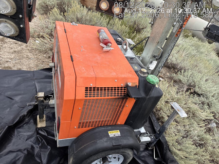 2024 Wanco WLTT-4MM4K Diesel, Deep Sea Controller, Shore Power Plug, Auto Start, (4) 350W LED Floodlights, 4kW Generator, 60 Gal Fuel Tank, 2" Ball, T3
