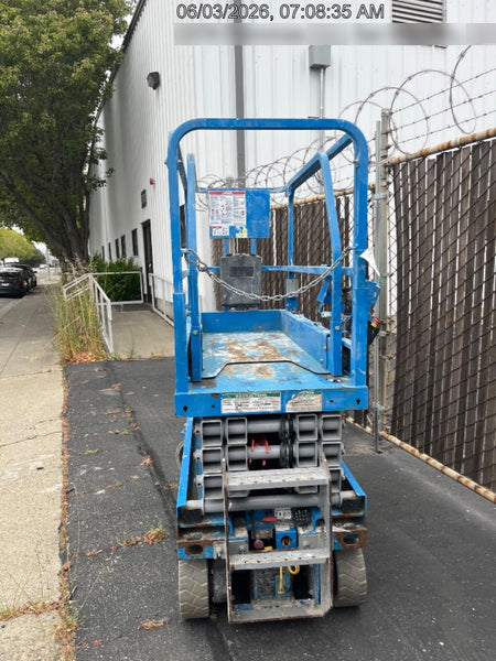 2020 Genie GS-1930 Fixed rails with chain entry gate - Pre A92.20, 800W Inverter