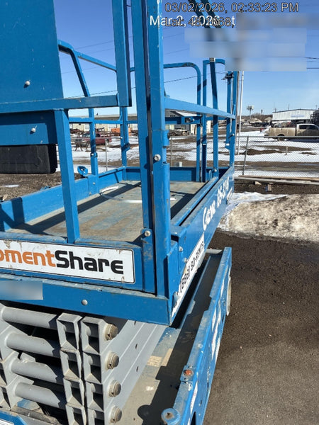 2018 Genie GS-3246 Genie GS-3246 w/Folding rails, Full height swing gate
