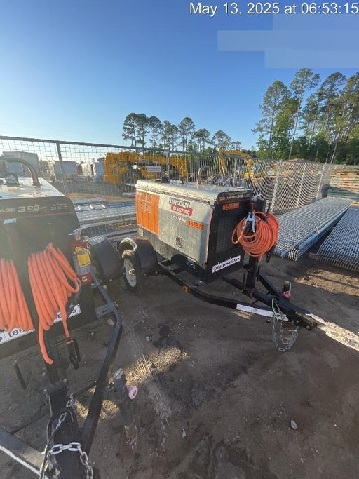 2021 Lincoln Electric Vantage 322 Vantage 322 Ready Pak 3 w/ Telematics & Decals, ORANGE (includes trailer, cable rack, fender light kit)