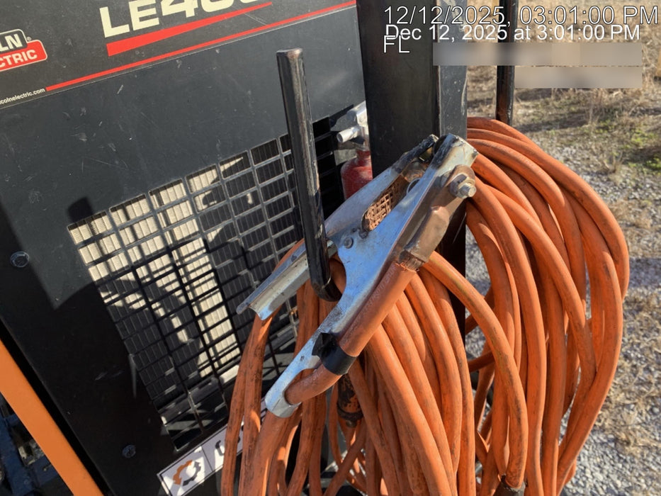 2022 Lincoln Electric LE400 Kubota V1505, Trlr, Cable Rack, Light Kit, ES Decals, T3