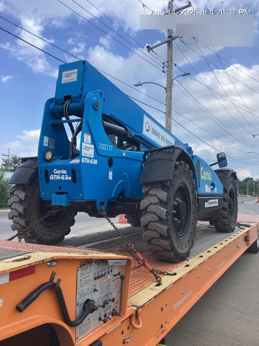 2020 Genie GTH-636 Cab/Heat/Air, Solid Tires, Work Lights, Beacon, Aux Hydraulics, Back up Alarm