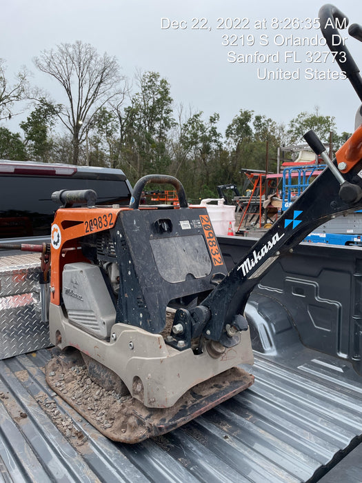 2022 Multiquip MVH408GH Reversible Plate Compactor, Gas