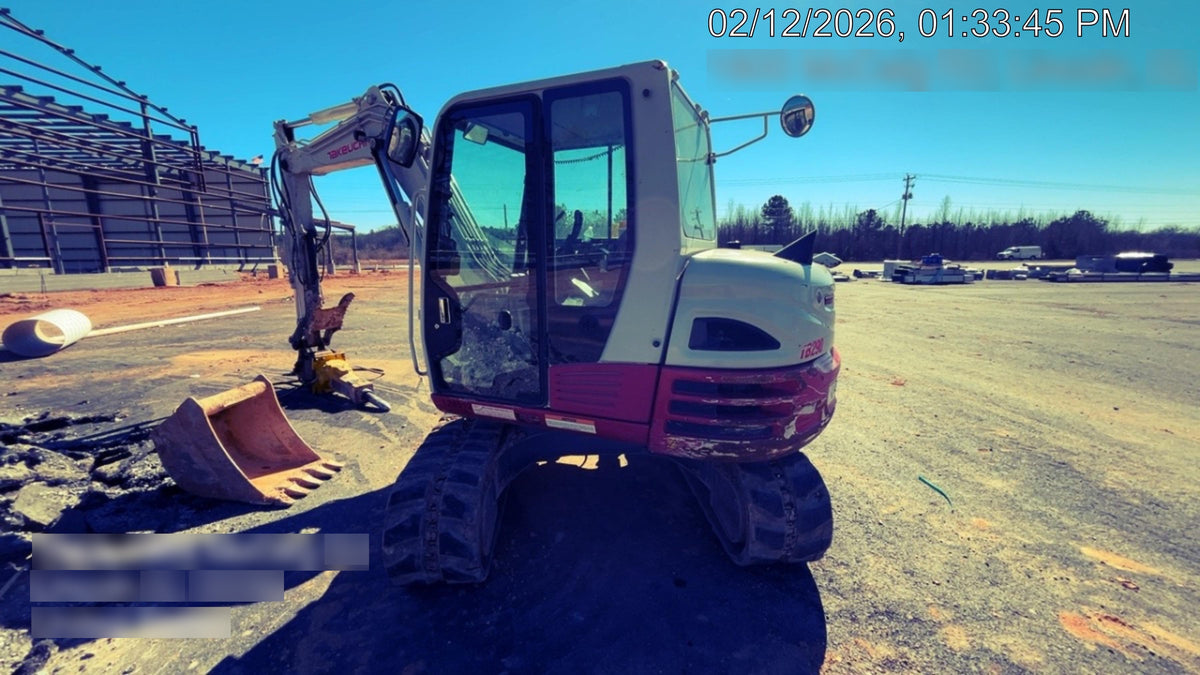 2020 Takeuchi TB290C Cab/Heat/Air, Rubber Tracks, Manual TAG QC